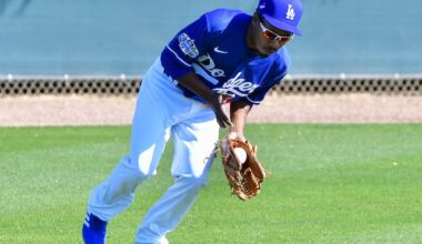 Terrance Gore, 2020 Spring Training