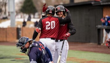 Baseball completes weekend sweep in dominating fashion over Columbus State