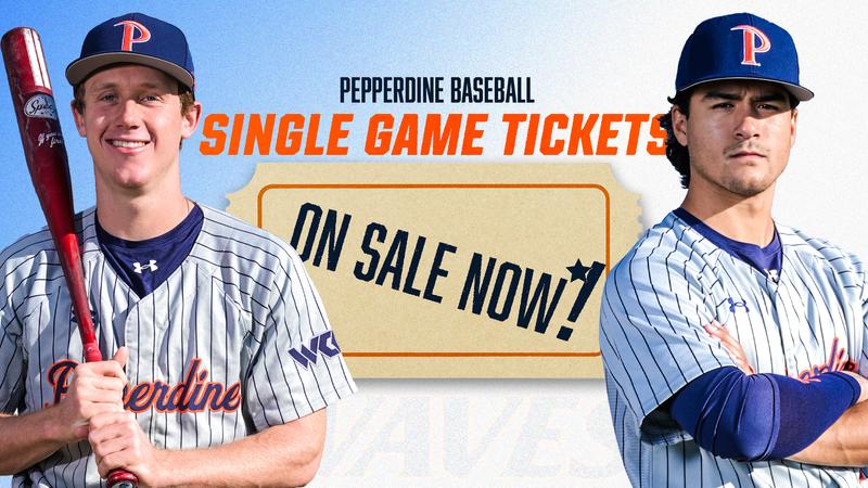 Pepperdine Baseball Single Game Tickets Now on Sale