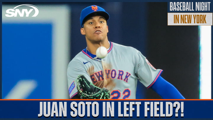 Jim Duquette reacts to the Mets moving Juan Soto to left field