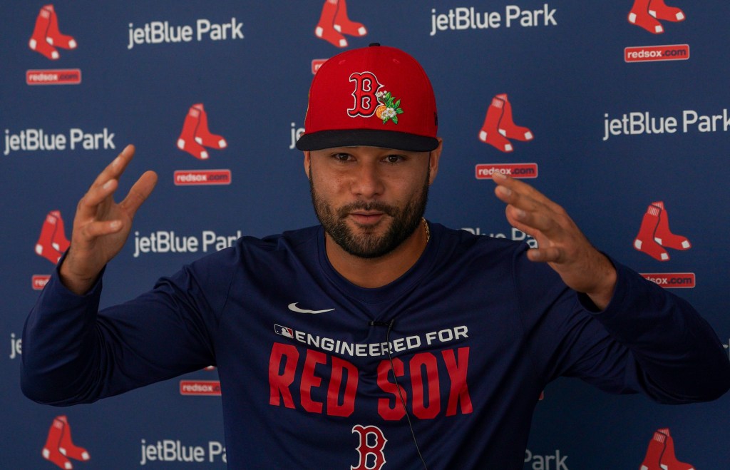 Former Yankee and Blue Jay Isiah Kiner-Falefa is now a member of the Red Sox.