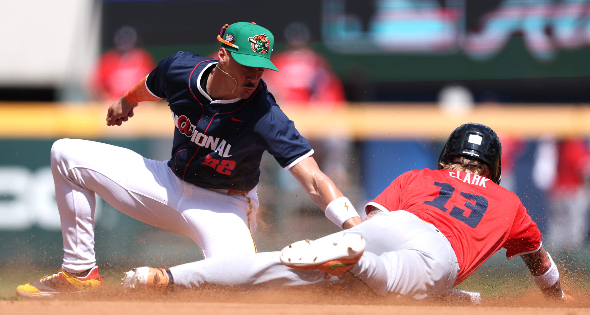 MLB's No. 1 Prospect Smashes Home Runs Off Buildings in Camp