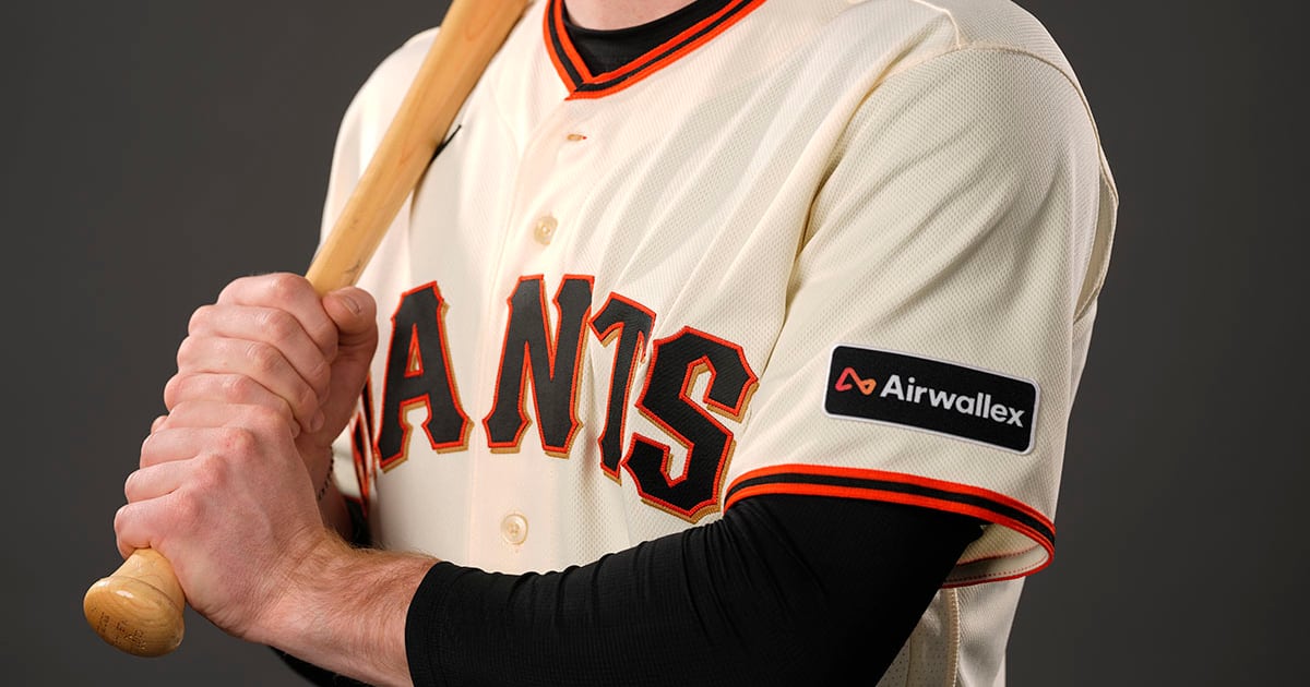 Giants ink new jersey patch partner in Airwallex