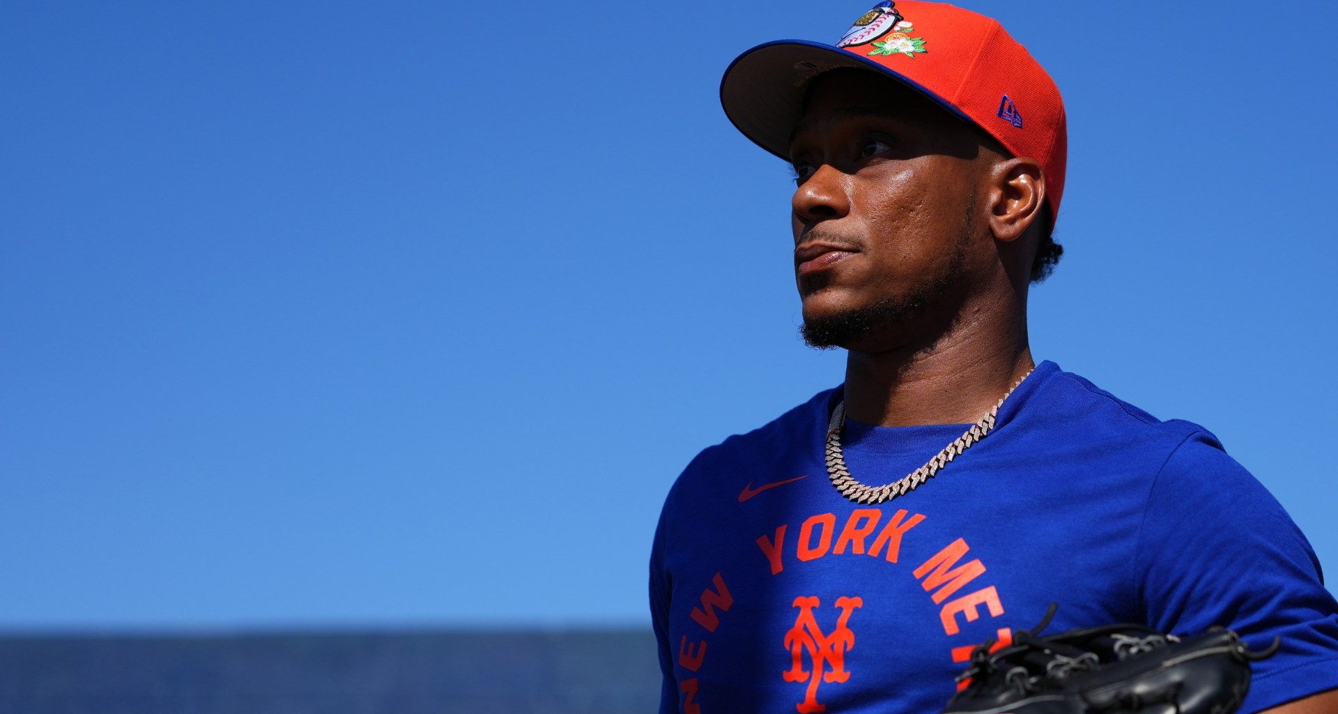 Jorge Polanco works out during New York Mets spring training as concerns grow about his durability and position change.