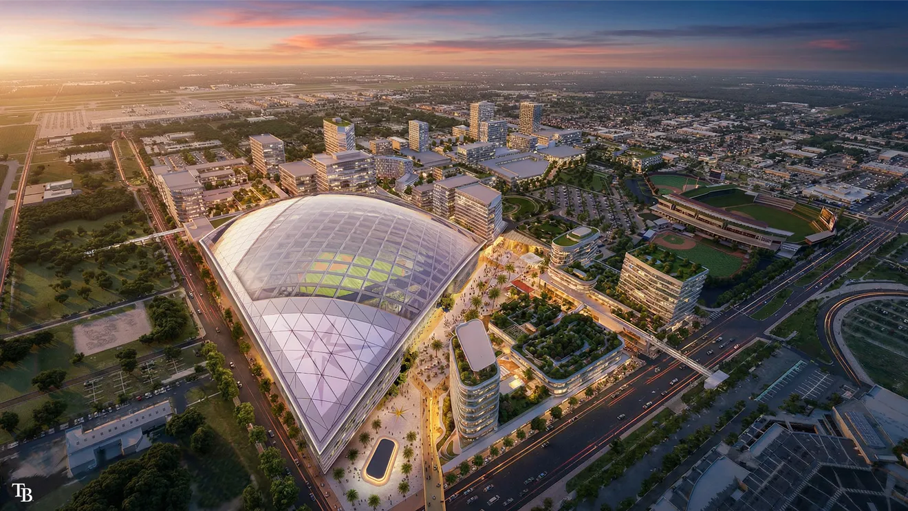 $1.7bn MLB team reveal bold new stadium designs amid uncertain future