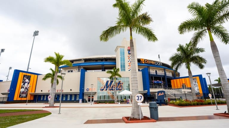 Clover Park in Port St. Lucie, where Mets spring training...
