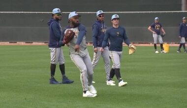 New Brewers arrivals in Phoenix settle in, fight for roster spots