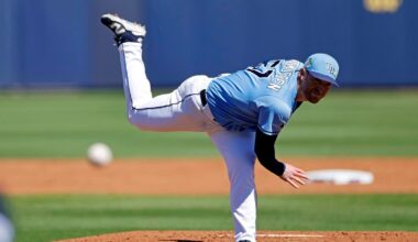 Drew Rasmussen Will Be The Rays’ Eighth Opening Day Starter In Nine Years