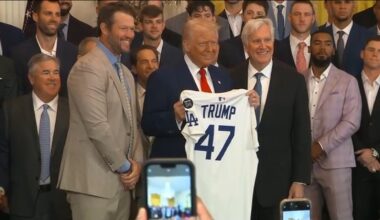 Dodgers reportedly planning White House visit to celebrate World Series win