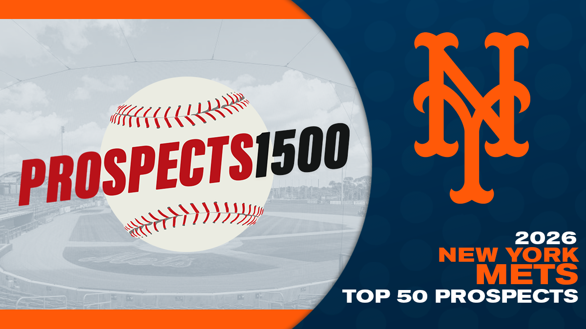 New York Mets Top 50 Prospects (2026)