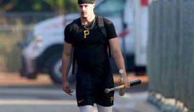 With all eyes on him, Pirates' Konnor Griffin keeps focus simple: 'Be a sponge'