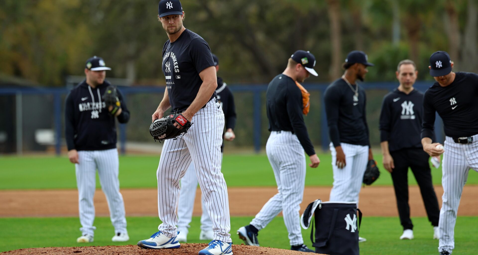 Yankees' Gerrit Cole Says He Can Pitch in Spring Training, Latest Injury Update and Return Timeline