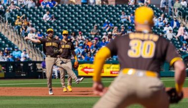 San Diego Padres defeat Kansas City Royals, 10-3, at Surprise Stadium
