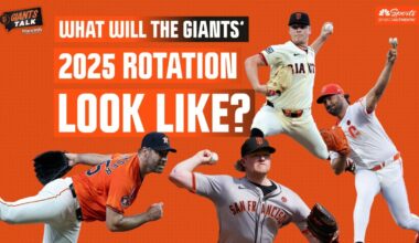 How San Francisco’s 2025 starting rotation will look – NBC Sports Bay Area & California