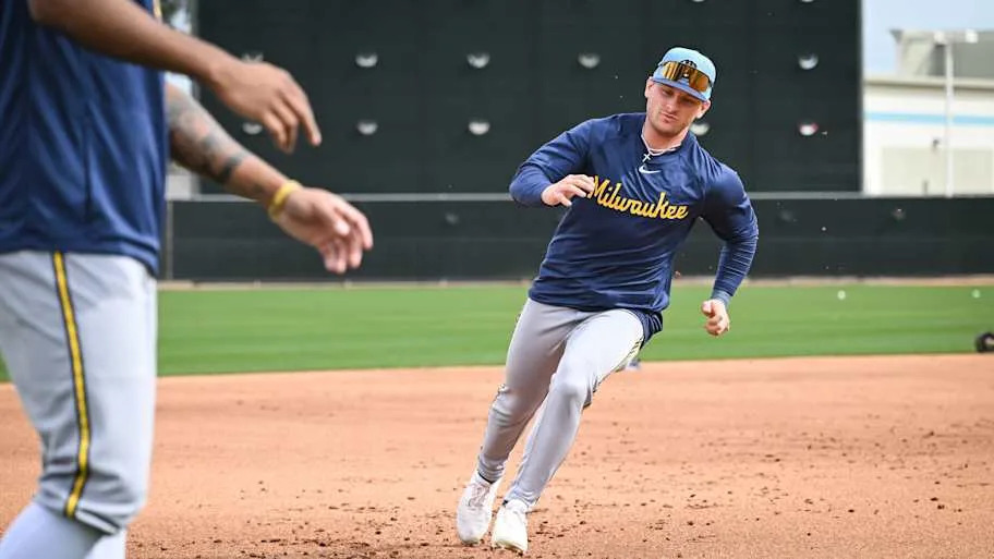 Milwaukee Brewers infielder Jett William