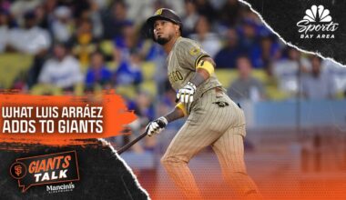 What Luis Arráez adds to Giants both offensively, defensively – NBC Sports Bay Area & California