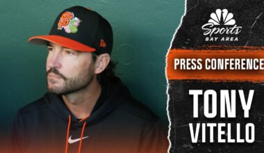 Tony Vitello addresses Bryce Eldridge’s Opening Day roster push – NBC Sports Bay Area & California