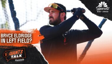 Why Giants want Bryce Eldridge to work out in left field – NBC Sports Bay Area & California