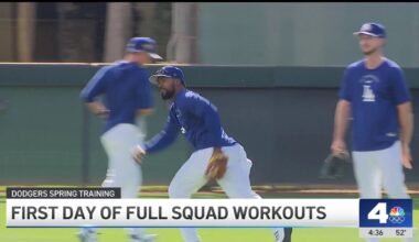 LA Dodgers back in action, prepping for new season – NBC Los Angeles