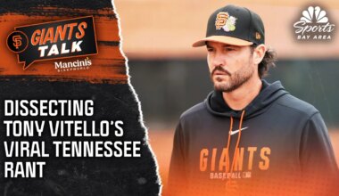 Dissecting Giants manager Tony Vitello’s viral Tennessee rant – NBC Sports Bay Area & California