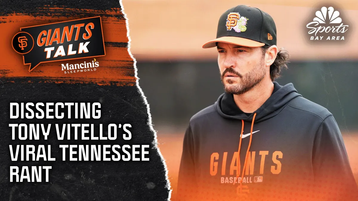 Dissecting Giants manager Tony Vitello’s viral Tennessee rant – NBC Sports Bay Area & California