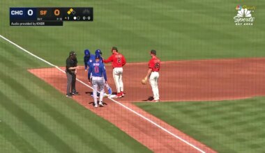 Giants turn bizarre triple play in first inning vs. Cubs – NBC Sports Bay Area & California