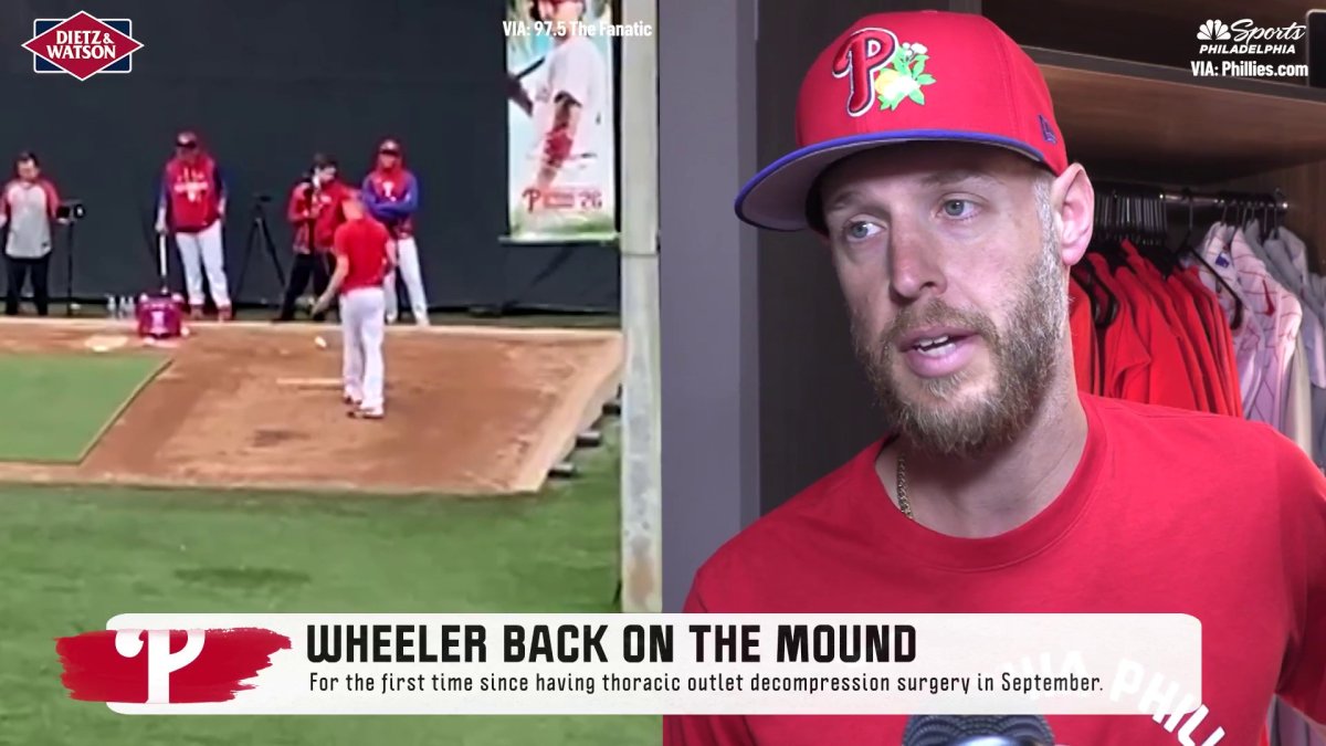 Watch Zack Wheeler reflects on being back on mound post surgery – NBC Sports Philadelphia