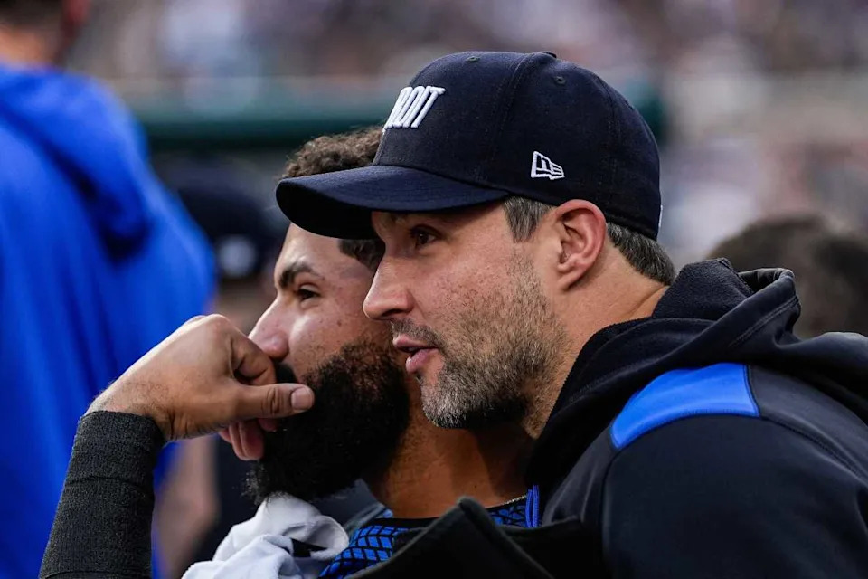Detroit Tigers pitcher Tommy Kahnle© Junfu Han &sol; USA TODAY NETWORK via Imagn Images