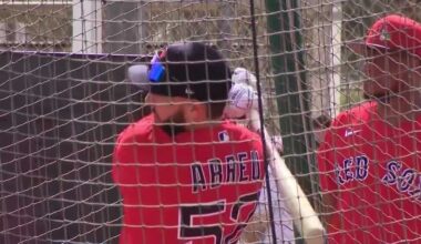 Boston Red Sox begin spring training in Fort Myers, Florida