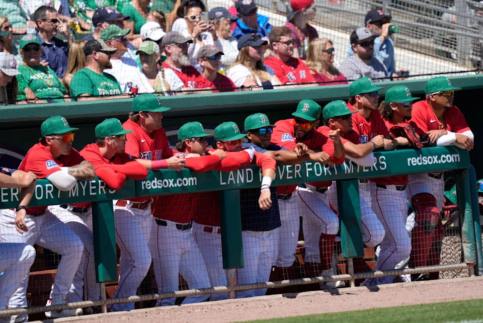 Action from a Spring Training game between the Boston Red Sox and the Baltimore Orioles at JetBlue Park in Fort Myers on Monday, March 17, 2025.