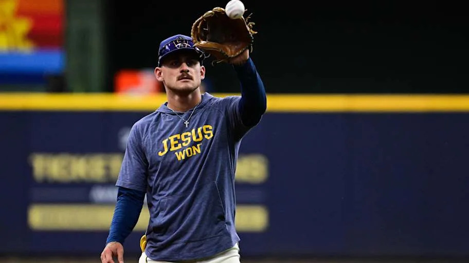 Milwaukee Brewers infielder Joey Orti