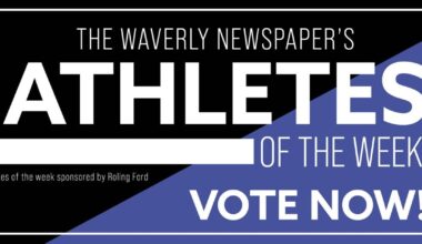 Voting open for Waverly Newspapers' Athlete of the Week | Athlete Of The Week