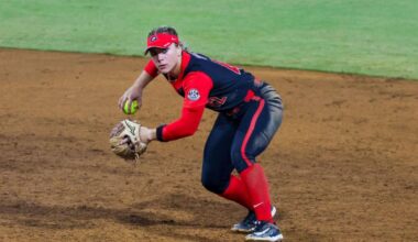 Georgia softball splits the first day of Shriners Children’s Clearwater Invitational with upset over Nebraska | Georgia Sports