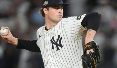 Yankees pitcher Cam Schlittler dealing with back inflammation, lat issue, will skip bullpens | Sports