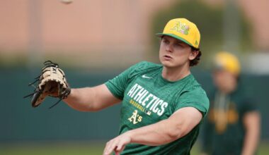 Slugging 1B Nick Kurtz looks to build on AL Rookie of the Year award in 2nd season with Athletics | MLB