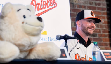 Pete Alonso homers in his spring training debut with Orioles after long Mets tenure