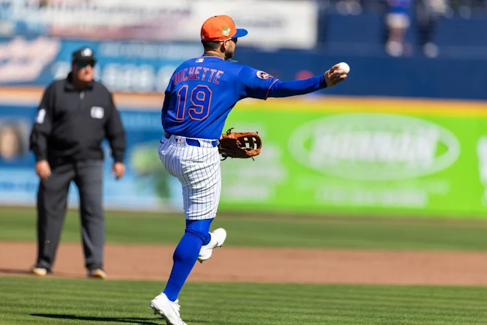 Bo Bichette is taking over third base for the Mets. Corey Sipkin for the NY POST