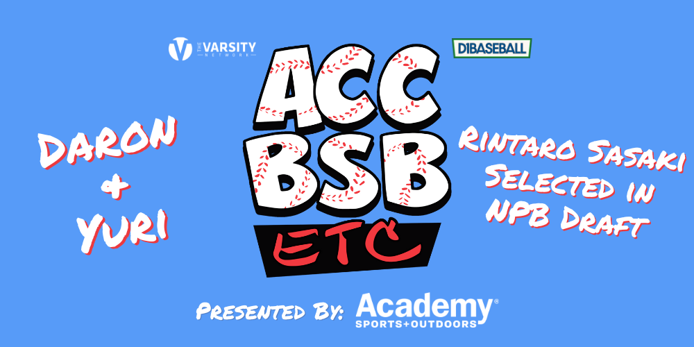 Stanford's Rintaro Sasaki Selected in NPB Draft – ACC Baseball Etc. • D1Baseball