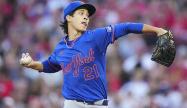 Mets' Jonah Tong debuts cutter in Grapefruit League game