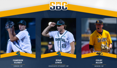 Seven Sun Belt Baseball Student-Athletes Earn Preseason All-America Nods, Coastal Carolina's Flukey Dubbed National Preseason Pitcher of the Year