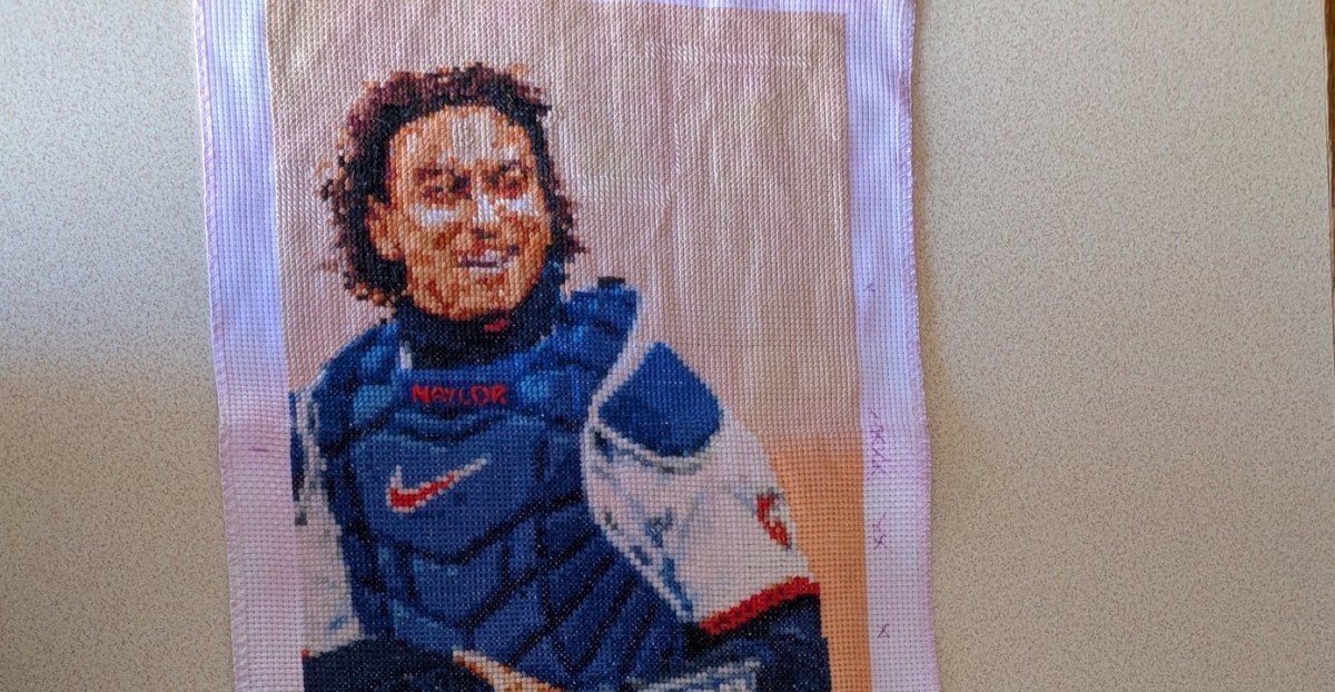 Painting the Corner - One Stitch at a Time