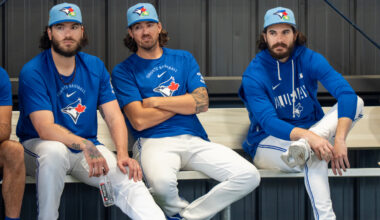 Blue Jays mostly set as camp opens, but have some flux to sort