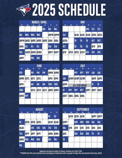 Blue Jays 2024 Season: Game Schedule & Key Dates