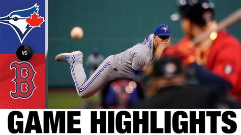 Blue Jays Vs. Red Sox: Epic Clash Recap