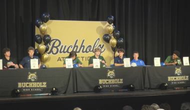 Seven Buchholz baseball standouts put pen to paper and are eyeing another shot at a state title