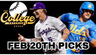 College Baseball Picks For Friday, February 20th + Weekend Preview