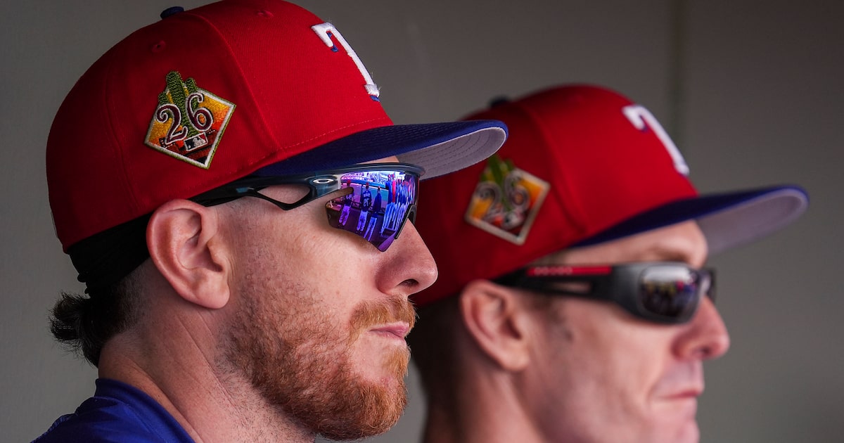 Brandon Nimmo slowly ramping up in first spring training with Texas Rangers