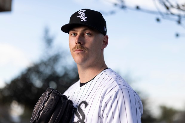 Chicago White Sox pitcher Ky Bush participates in media day during Spring Training at Camelback Ranch in Glendale, Ariz., on Tuesday, Feb. 17, 2026. (Eileen T. Meslar/Chicago Tribune)