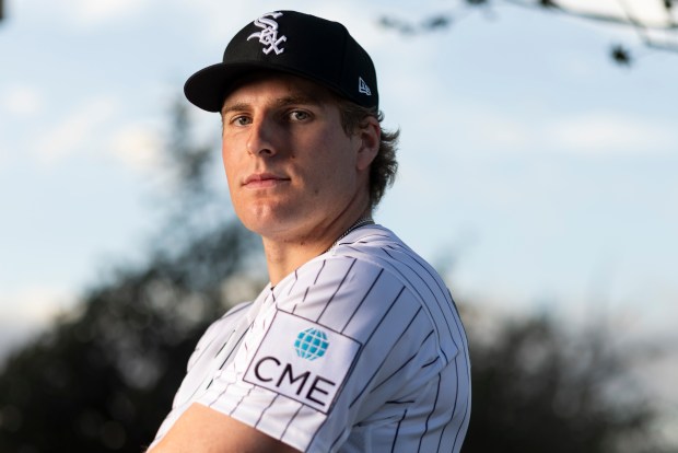 Chicago White Sox starting pitcher Jonathan Cannon participates in media day during Spring Training at Camelback Ranch in Glendale, Ariz., on Tuesday, Feb. 17, 2026. (Eileen T. Meslar/Chicago Tribune)