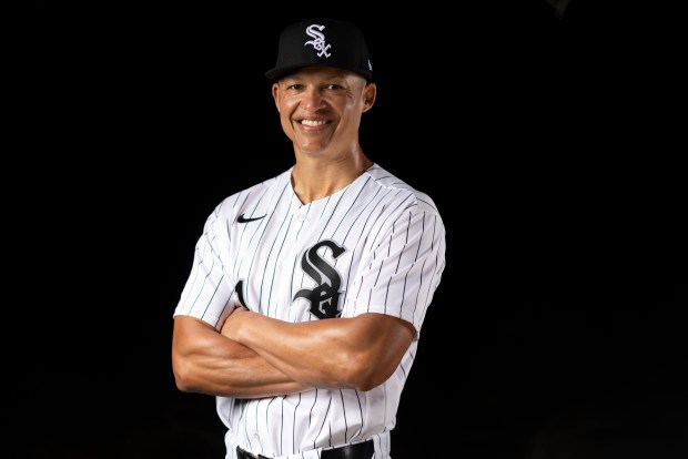 Chicago White Sox manager Will Venable participates in media day during Spring Training at Camelback Ranch-Glendale in Phoenix, Ariz., on Tuesday, Feb. 17, 2026. (Eileen T. Meslar/Chicago Tribune)